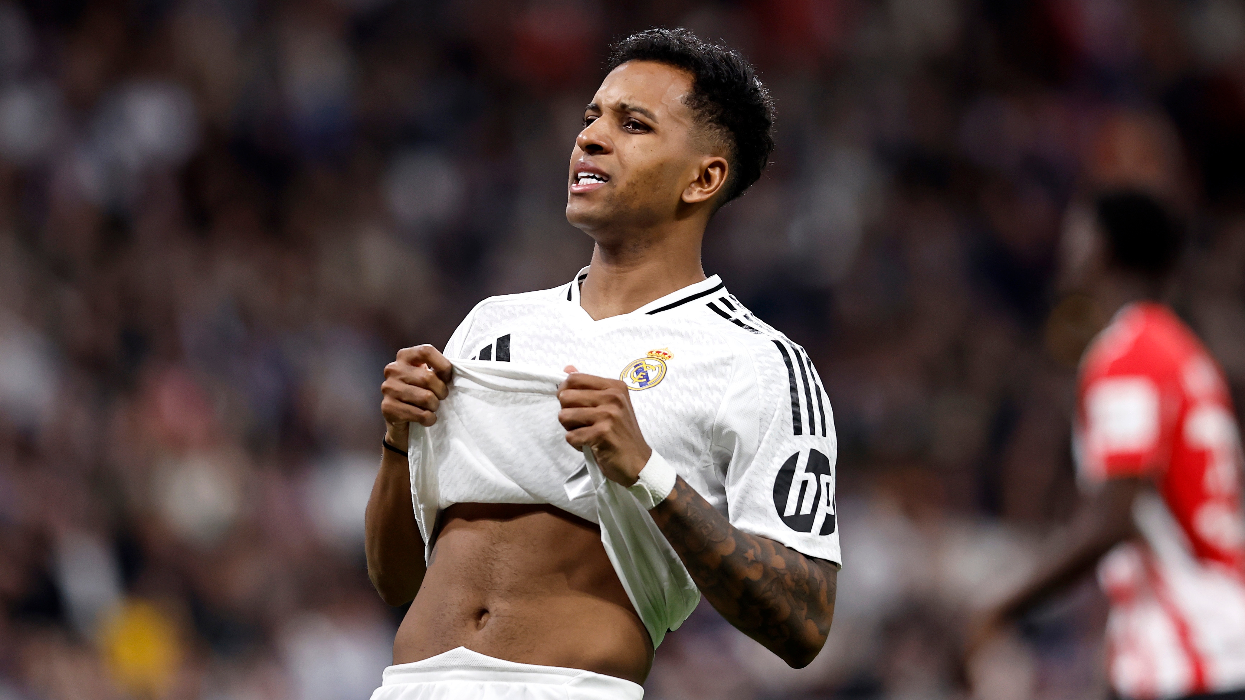 20/04/25 PARTIDO PRIMERA DIVISION
REAL MADRID - ATHLETIC CLUB DE BILBAO
TRISTEZA OCASION RODRYGO GOES