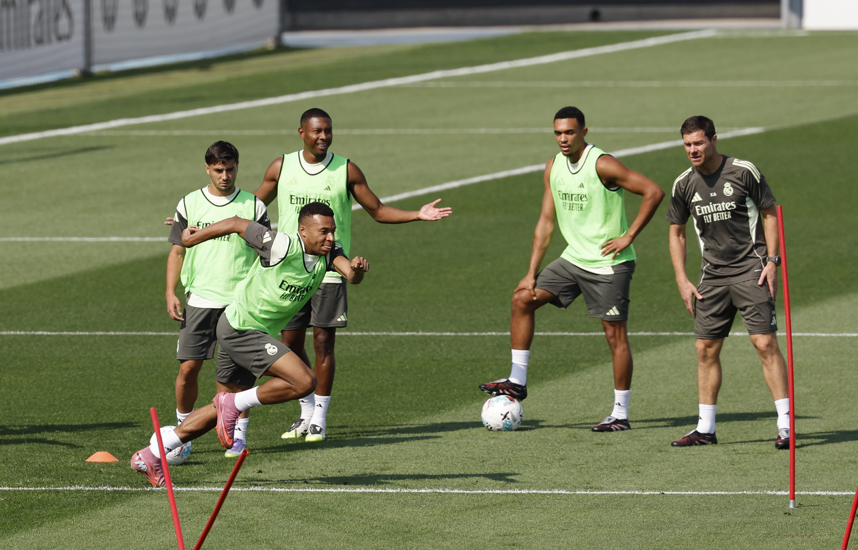 Entrenamiento del Real Madrid