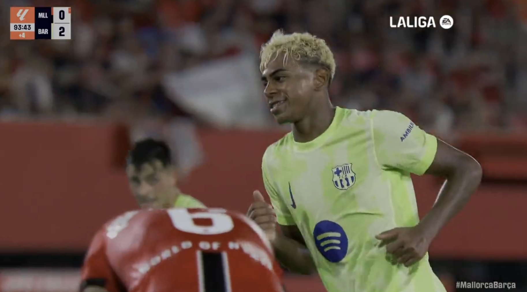 Así se presenta Lamine Yamal a la 25/26: qué locura de golazo
