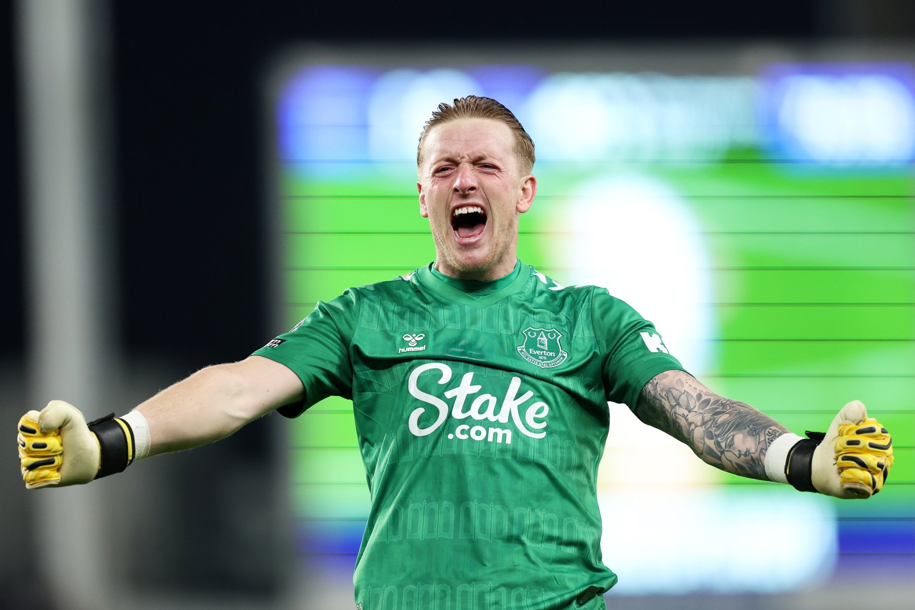 Pickford, renovación con el Everton