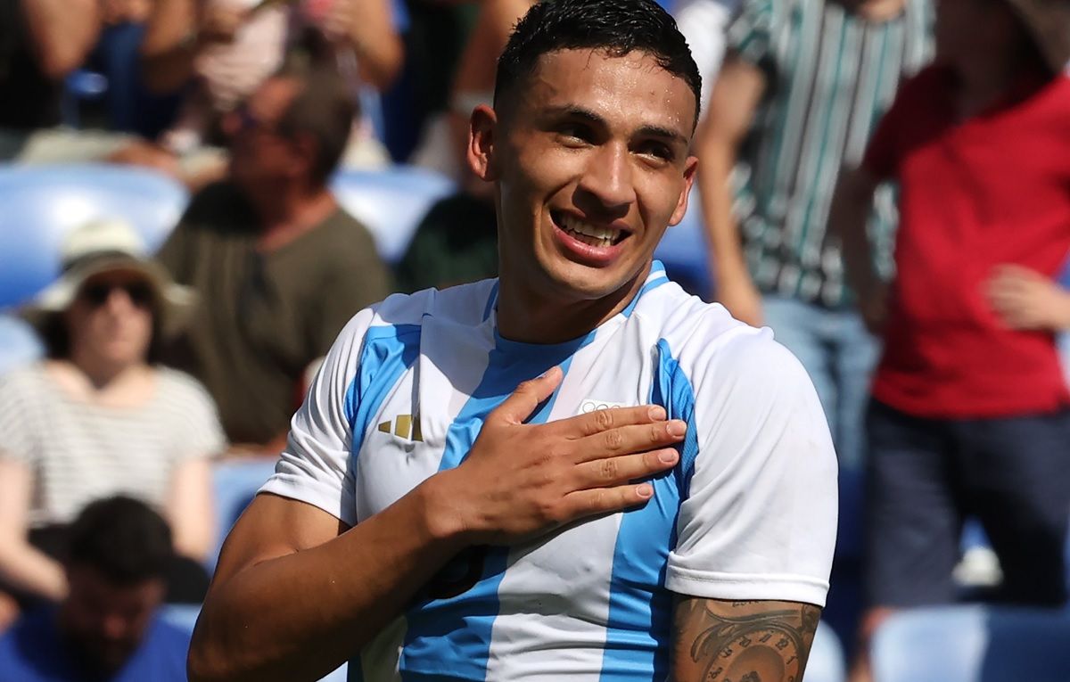 Ezequiel Fernández 'Equi', en un partido con Argentina.