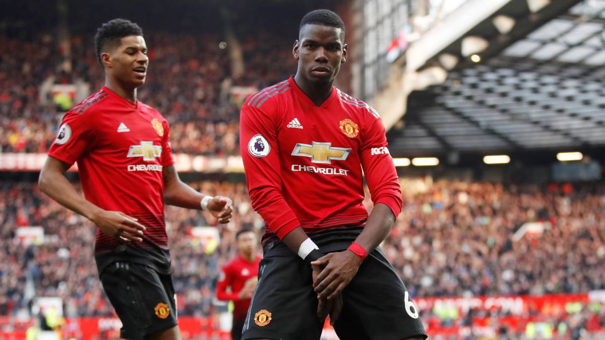 Pogba se alegra por Rashford
