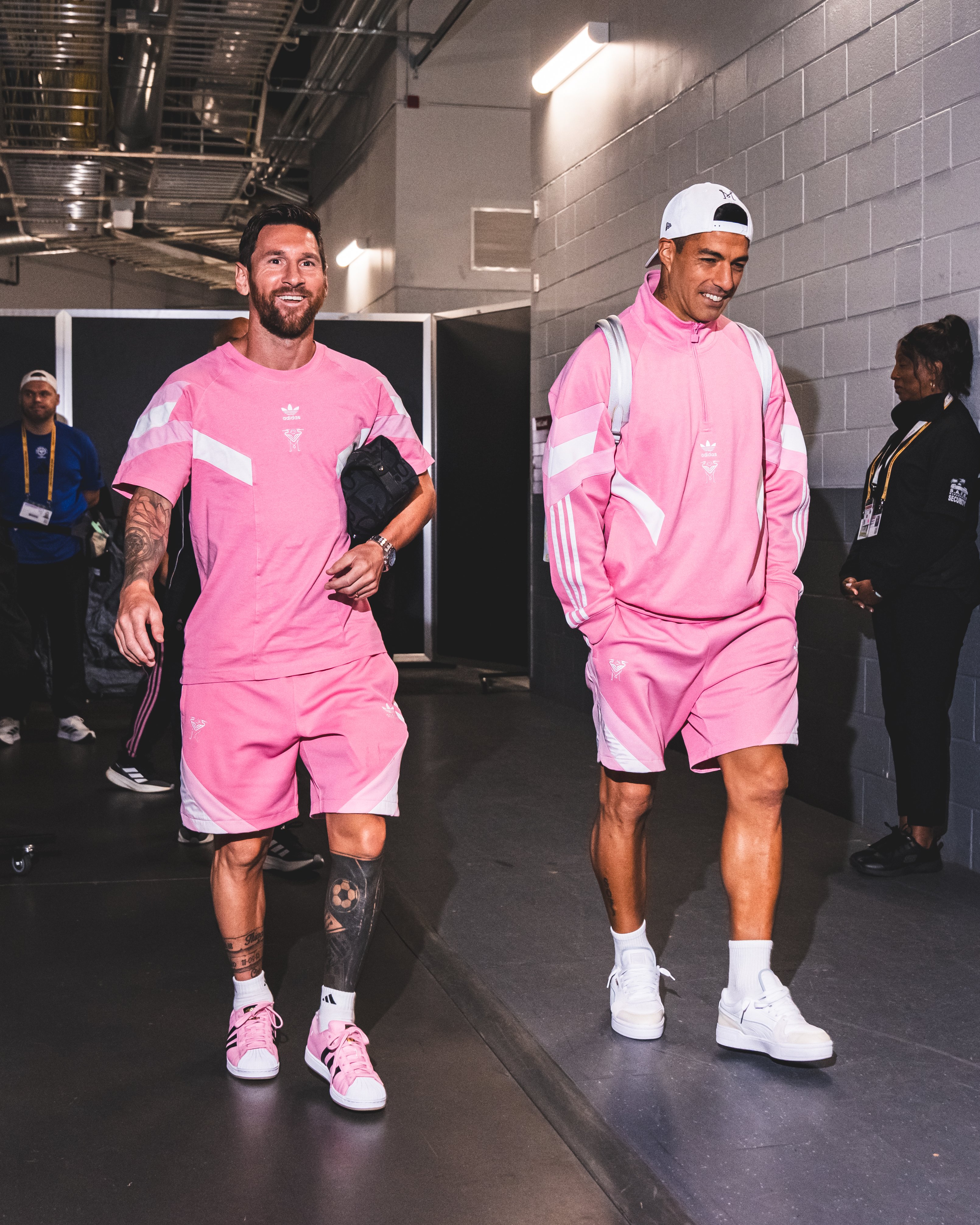 Messi y Luis Suárez