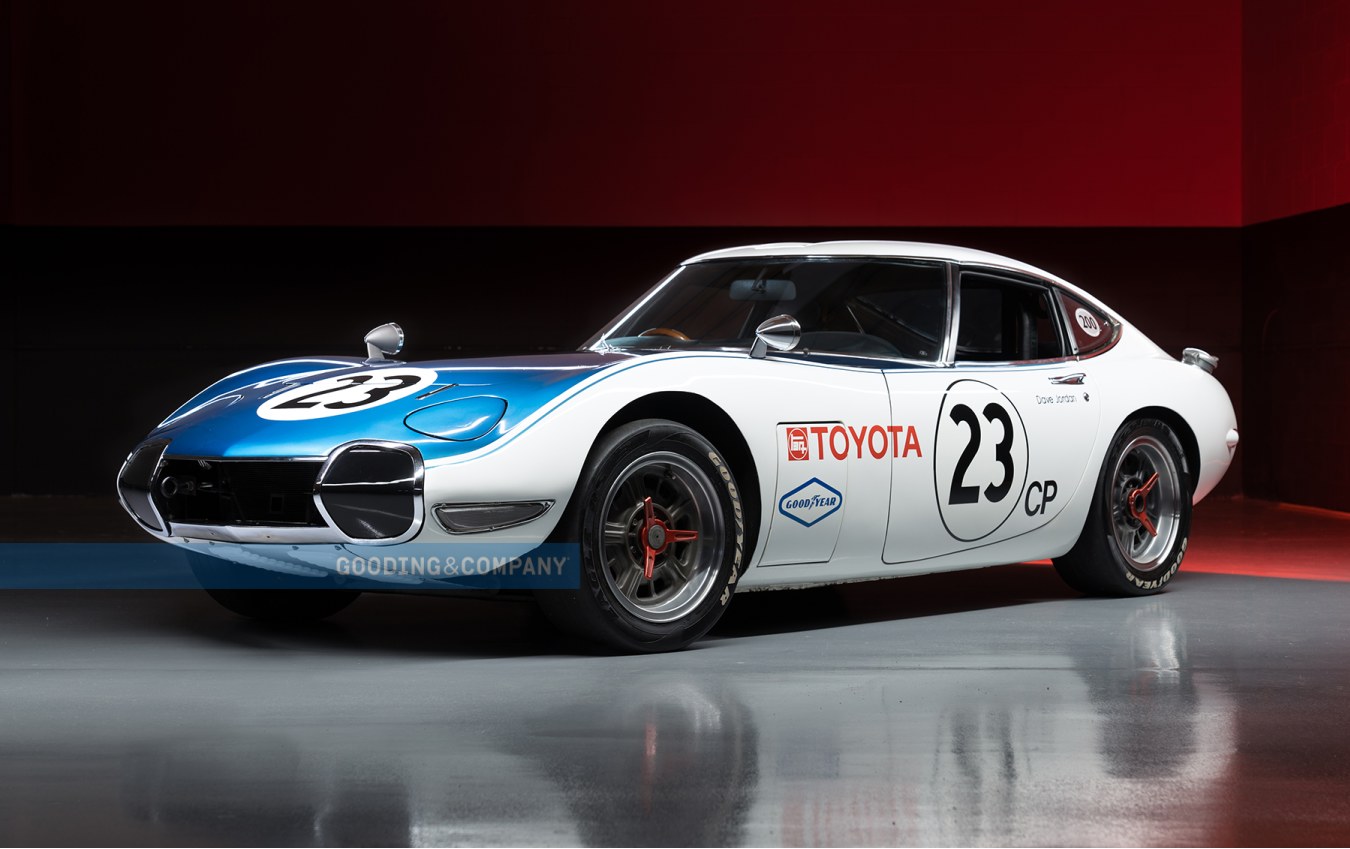 A Toyota 2000 GT is auctioned for world record R38.6m