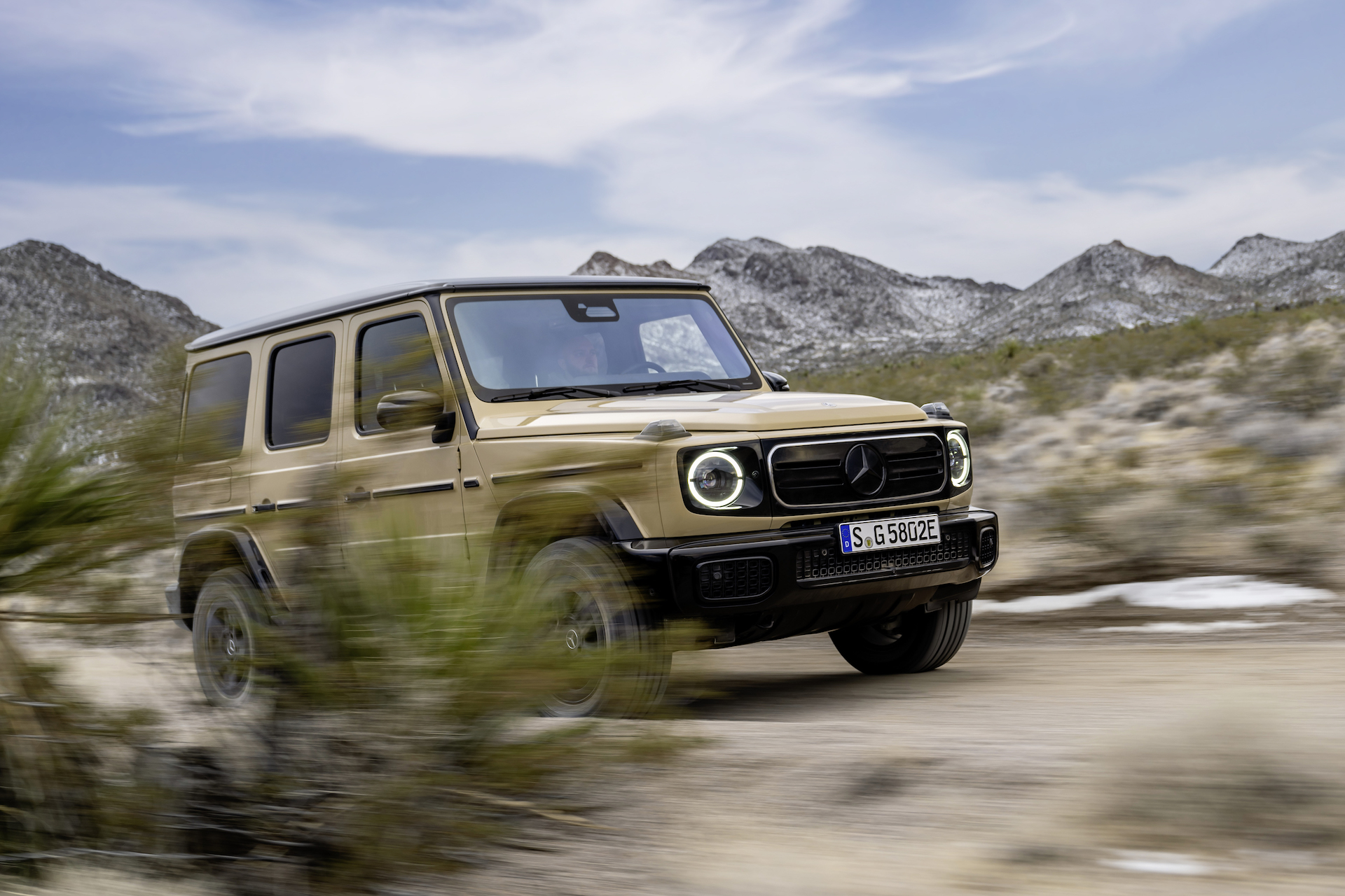 Mercedes-Benz unveils potent electric G-Class