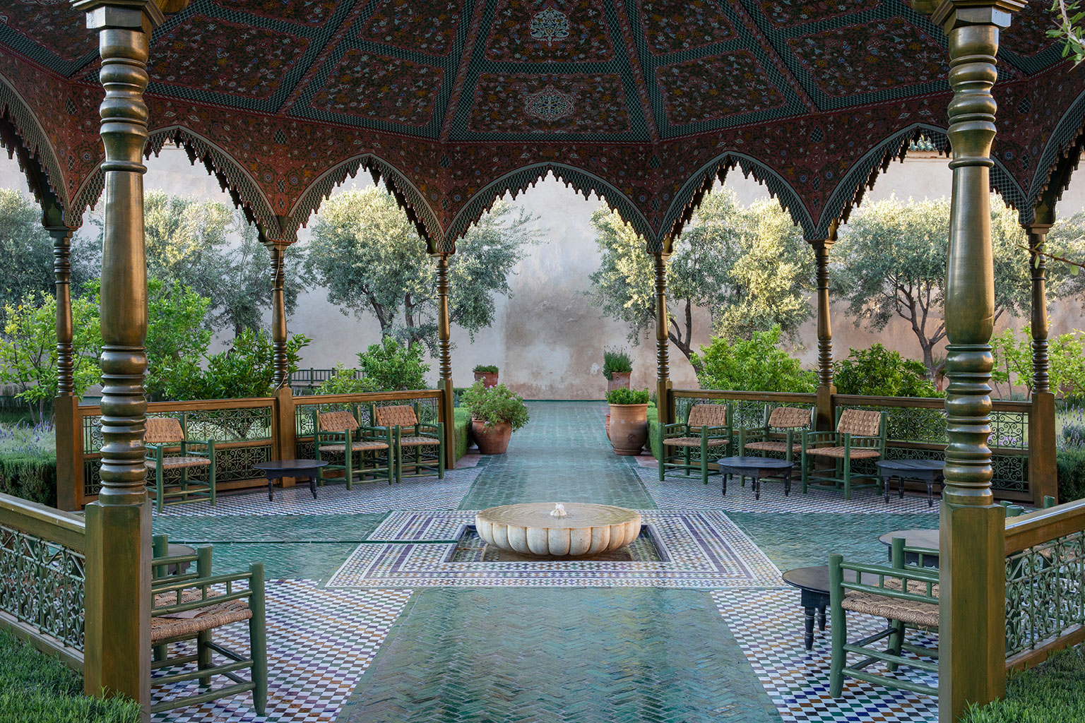 Discovering the cool, oasis-like secret gardens in smoking hot
