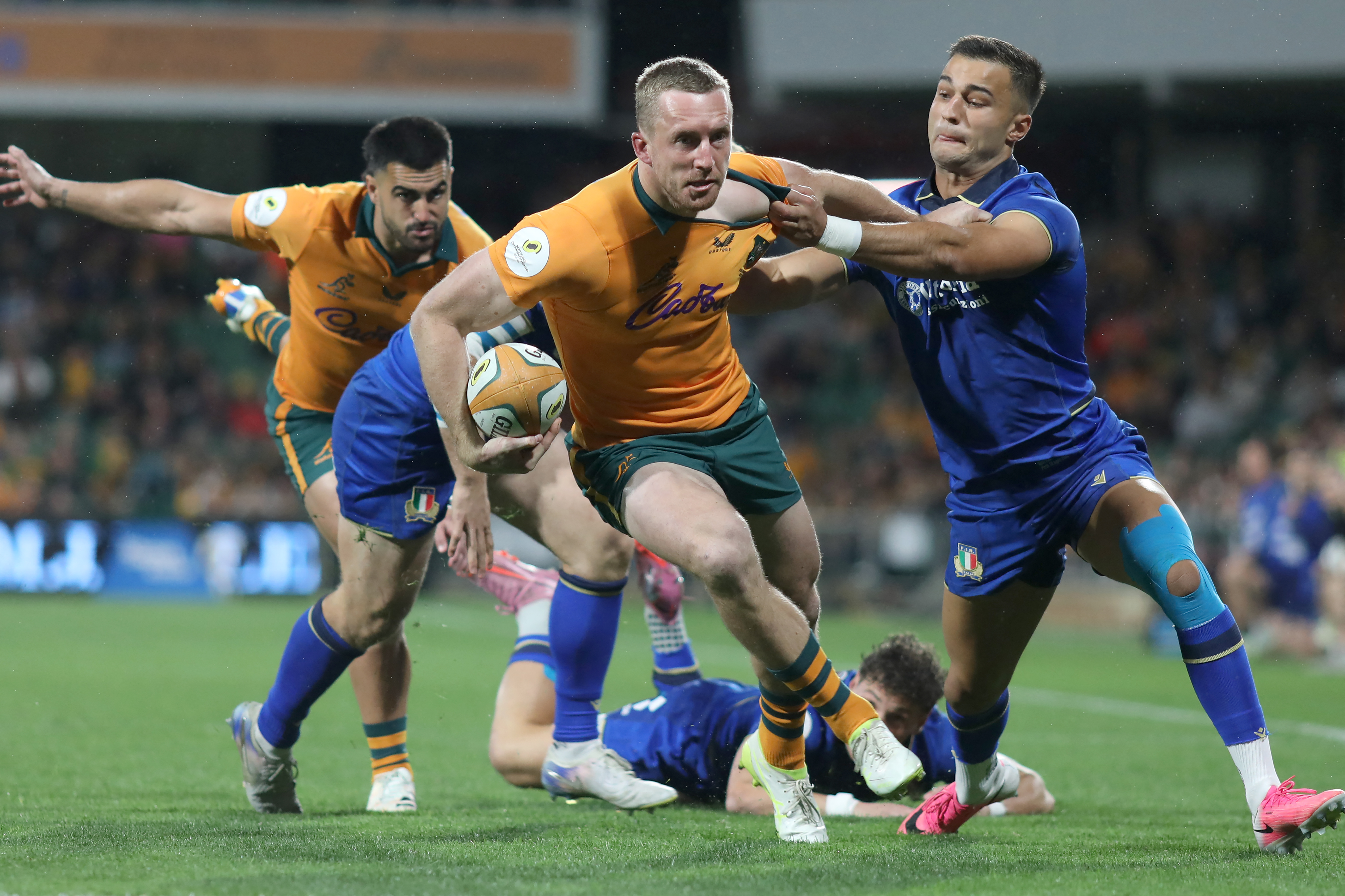 Australia beat Italy 57-10 to end Schmidt era with win