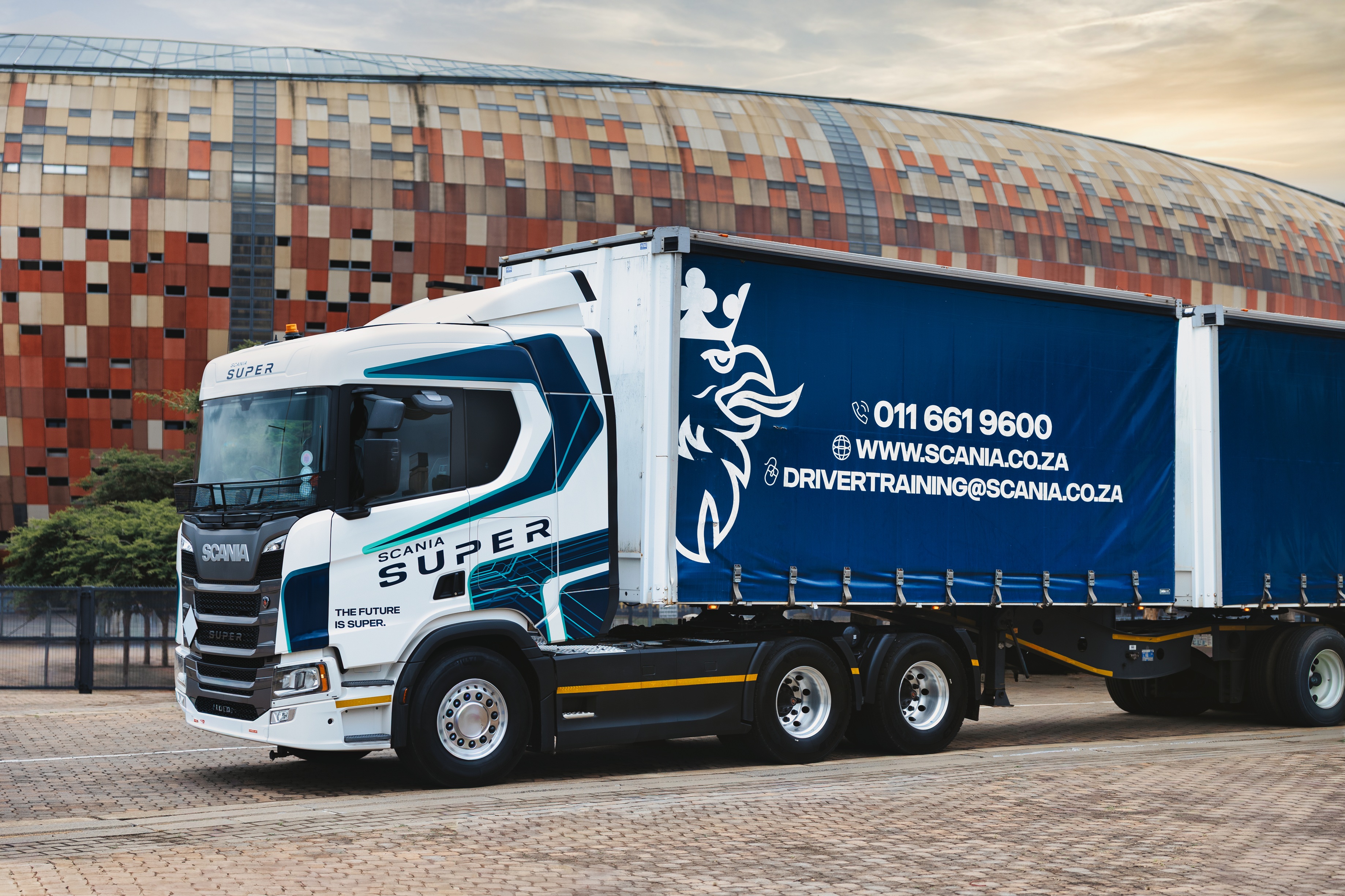 Scania targets fuel savings with new Super truck range at Nampo