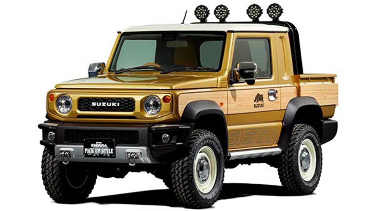 SUZUKI Jimny × FROM SCRATCH SAIBORG Suzuki teases a bakkie version of its Jimny