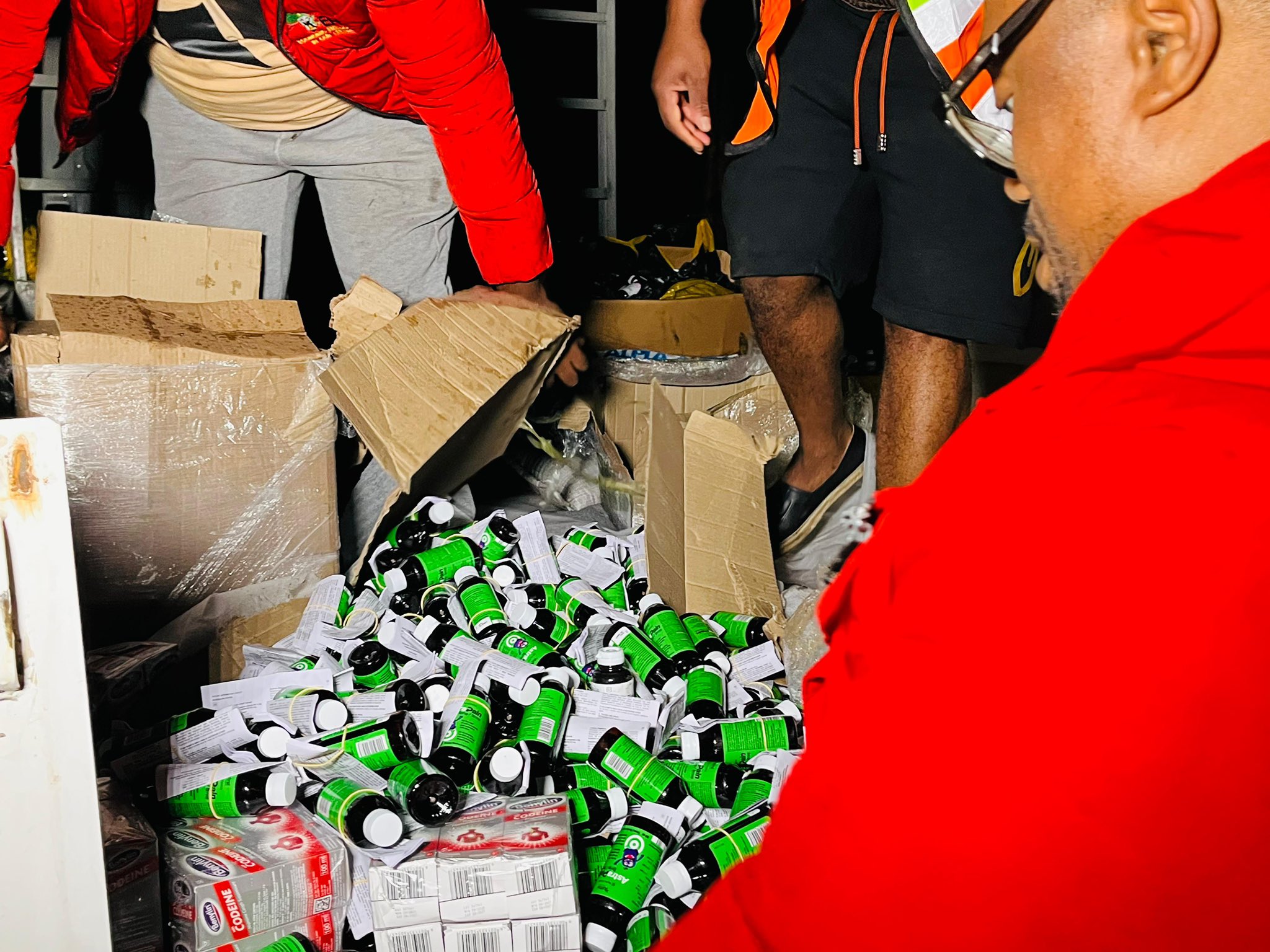 Eight arrested after R20m codeine haul found in hijacked Houghton