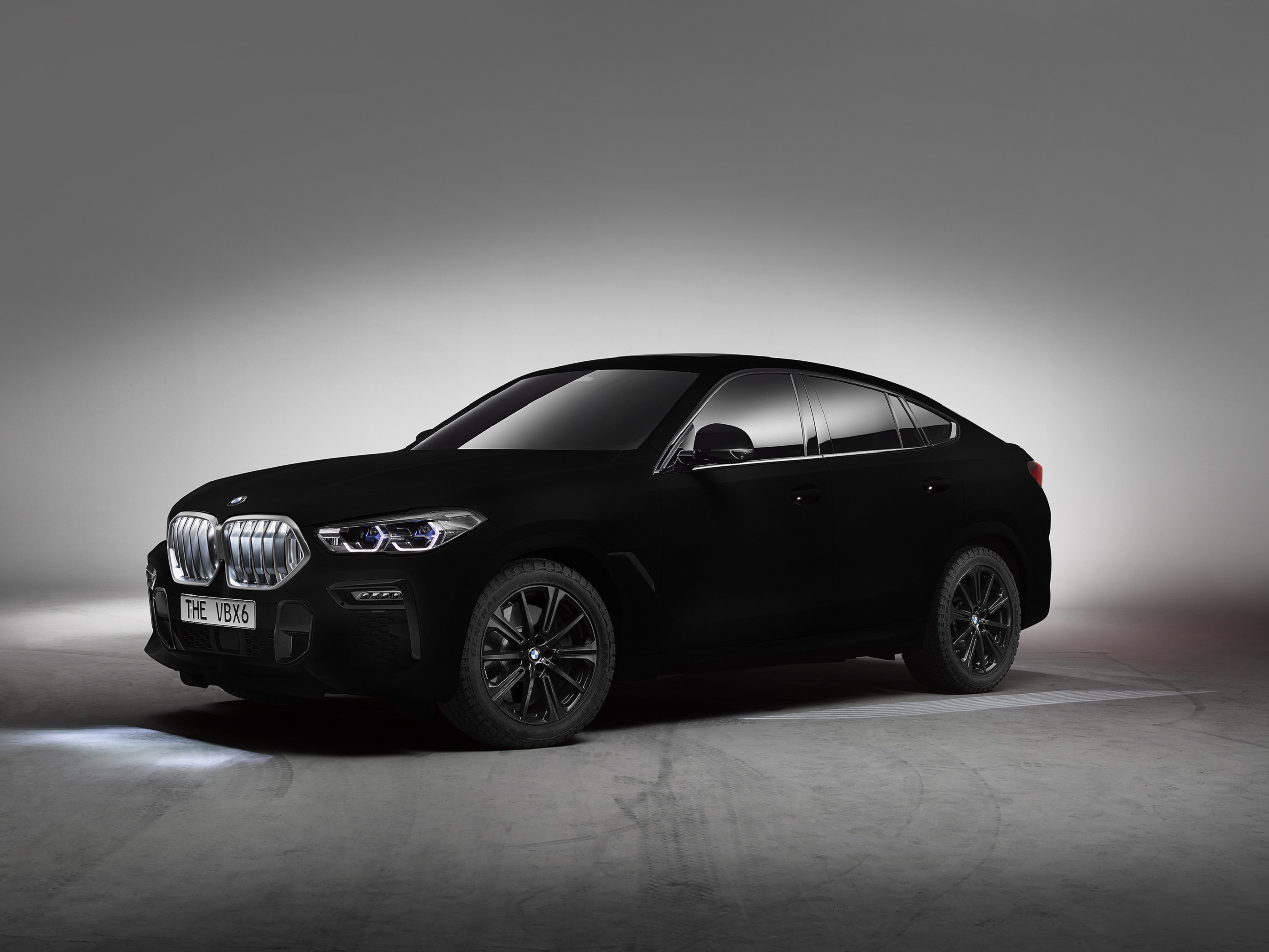 Meet the blackest of black BMW X6s
