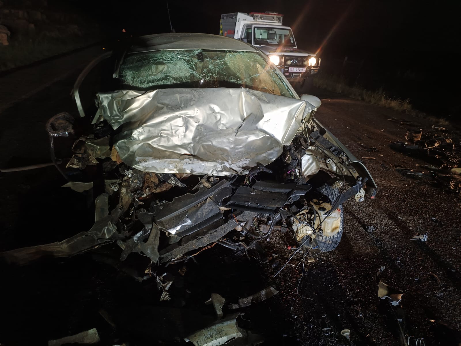 Teen survives inferno as three die in Eastern Cape head-on collision