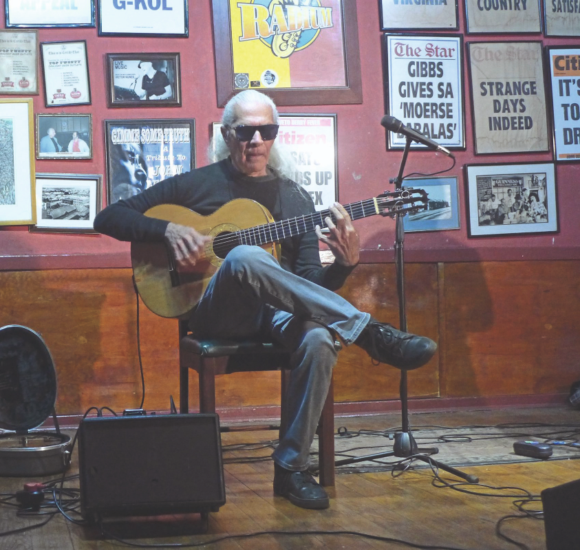 Guitarist Steve Newman is on the road again