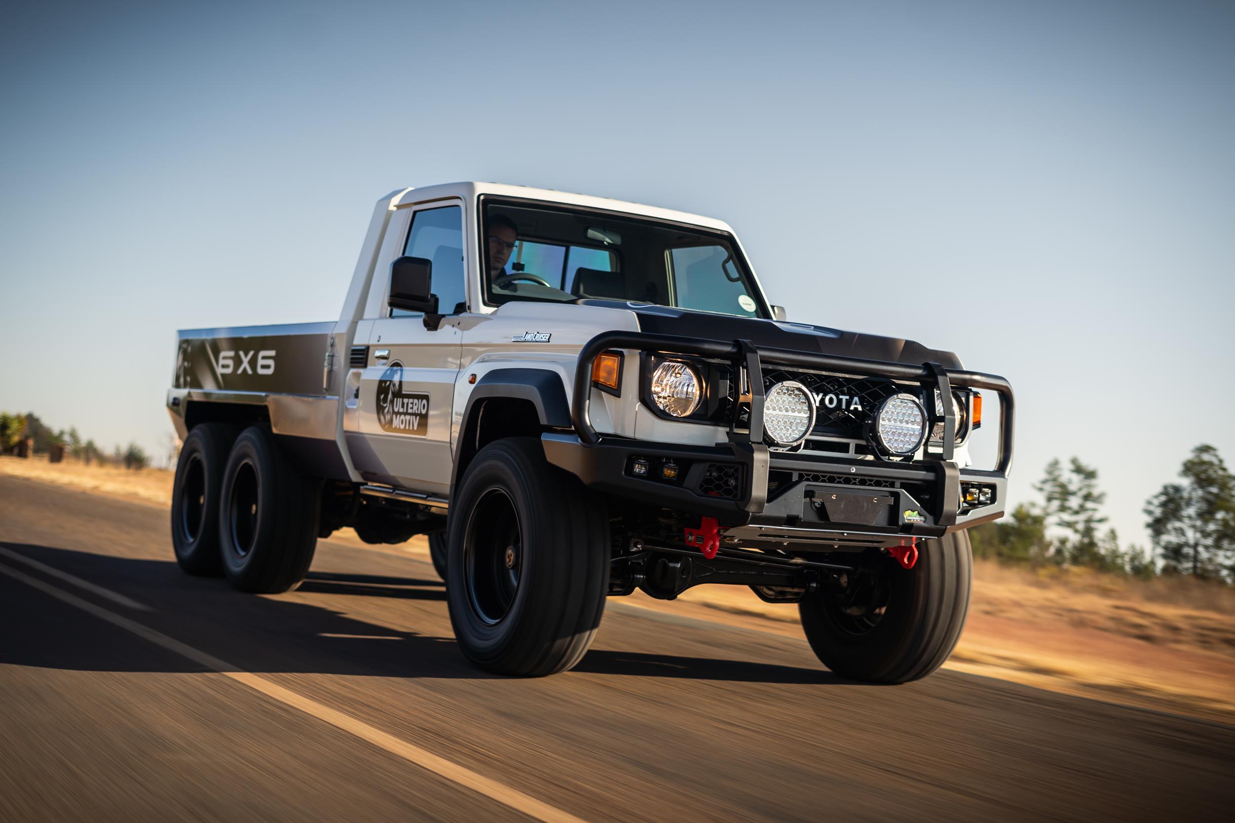 Ulterio Motiv launches Land Cruiser 79 6x6 and 6x4 all-terrain