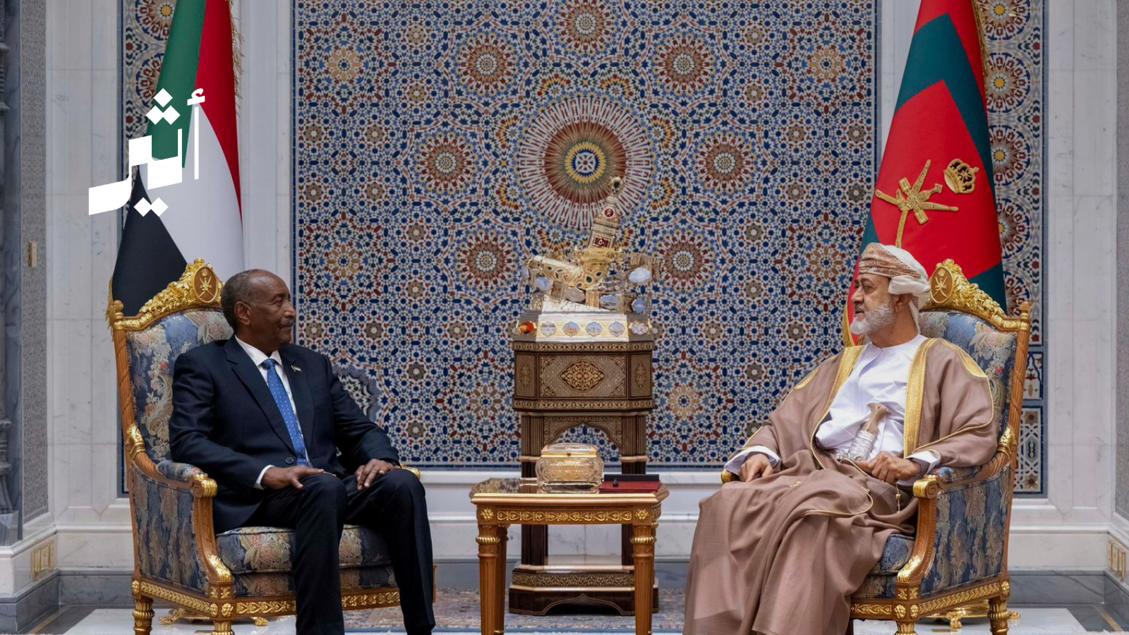 خلال لقاءه بجلالة السلطان: البرهان يشكر الجهود العمانية الداعمة لإنهاء الصّراع في السُّودان