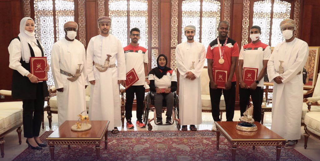 سمو السيد ذي يزن يستقبل محمد المشايخي