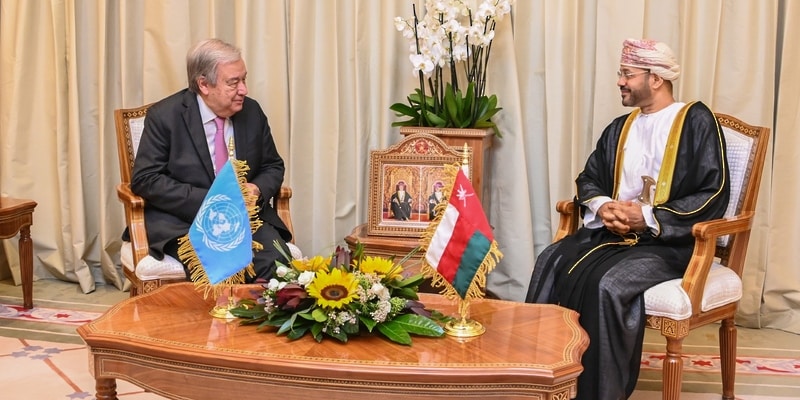 السيد بدر والأمين العام للأمم المتحدة: حلّ الصراع الإسرائيلي الفلسطيني لا يمكن إلا بقيام حلّ الدولتين