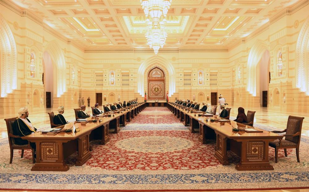 شمل توجيهات التقاعد واللجنة العليا: بيان عن اجتماع مجلس الوزراء برئاسة جلالة السلطان