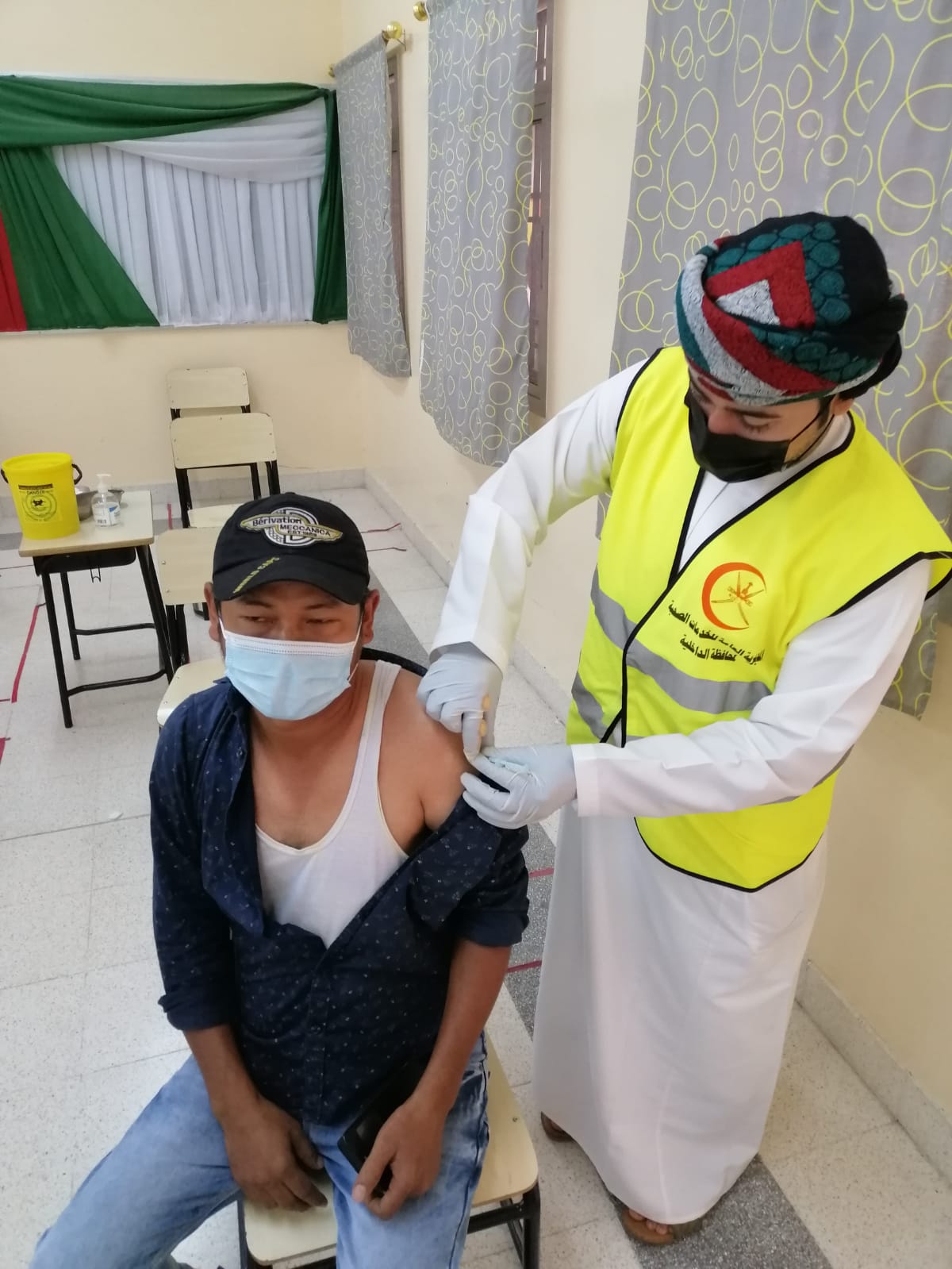 لساكني الداخلية: حملة لتحصين المقيمين مجانًا