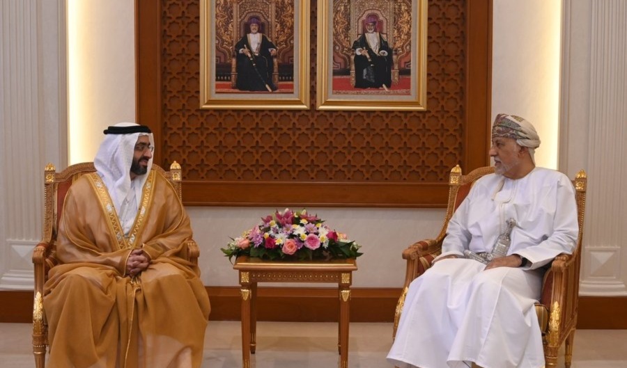 سموّ السّيد شهاب بن طارق آل سعيد يستقبل سفير دولة الإمارات لدى سلطنة عُمان