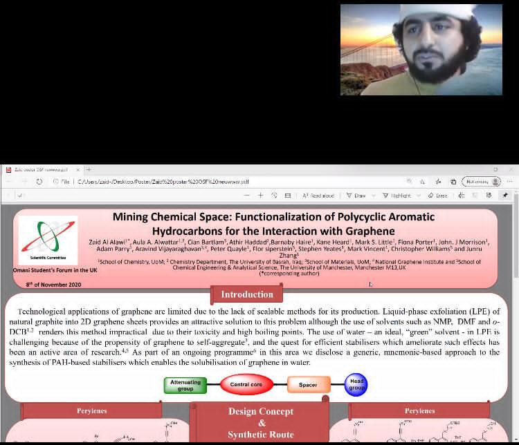 مسابقة للملصقات العلمية في الملتقى الطلابي العماني بالمملكة المتحدة