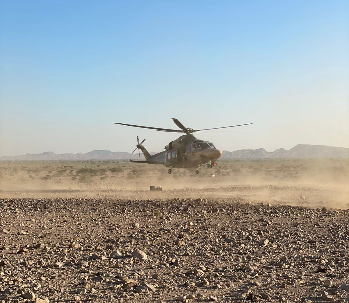 سقوط شخص من جبل بعبري