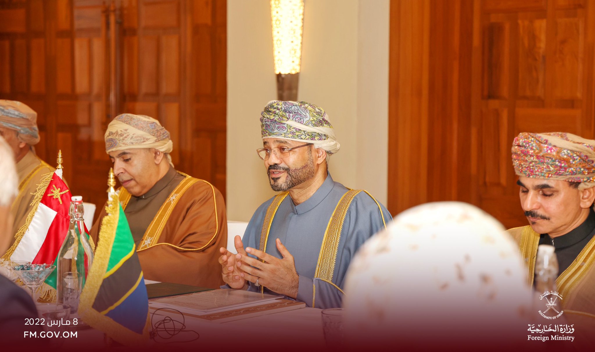 وزير الخارجية يعقد جلسة مشاورات مع نظيرته التنزانية