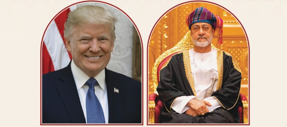 جلالة السلطان يتلقى اتصالا من الرئيس الأمريكي