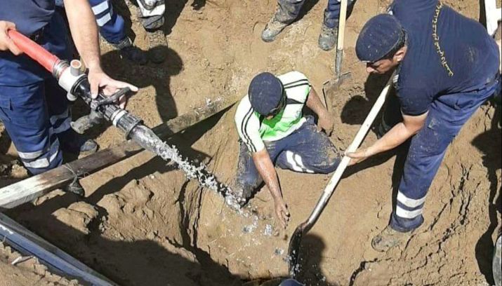 وفاة في انهيار أتربة
