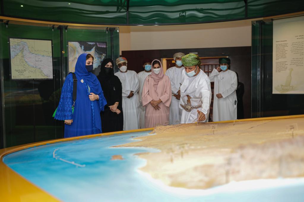 السيدة الجليلة تزور متنزّه البليد الأثري