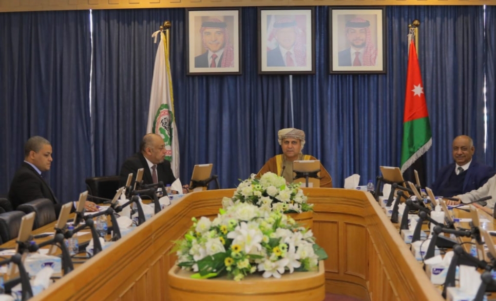 المدحاني يرأس اجتماع اللجنة المشتركة المعنية بالتنمية المستدامة بالبرلمان العربي