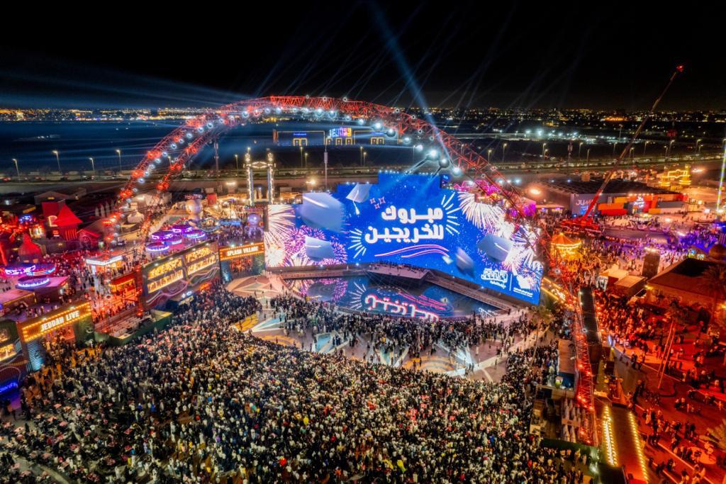 موسم جدة يسجل رقمًا قياسيًا في عدد زواره