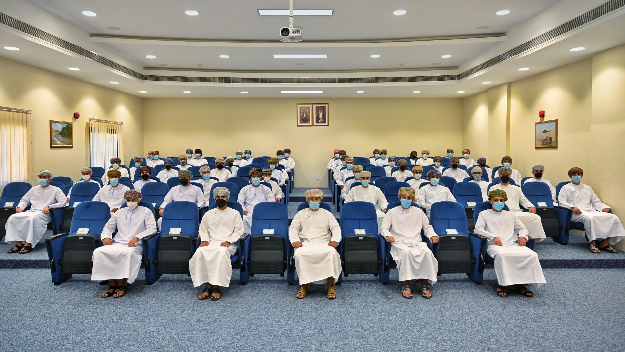 دفعة جديدة تلتحق بشرطة عمان السلطانية