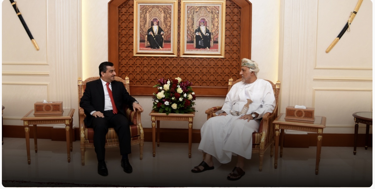 سمو السيد شهاب يستقبل السفير السوري