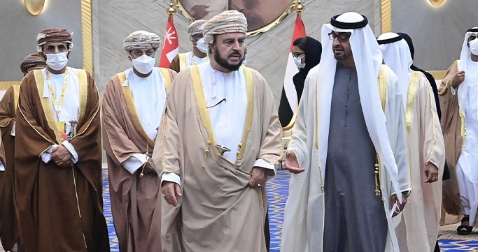 سمو السيد أسعد يعزي في وفاة خليفة بن زايد