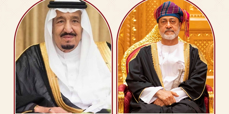 جلالة السلطان يهنئ الملك سلمان