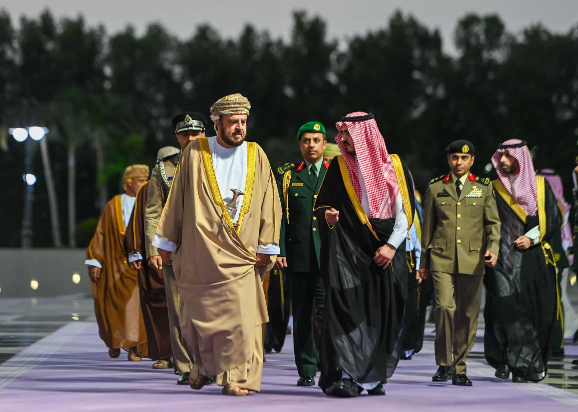 سمو السيد أسعد بن طارق: نتطلع إلى تحقيق إنجازات في العلاقة بين دول الخليج ودول آسيا الوسطى
