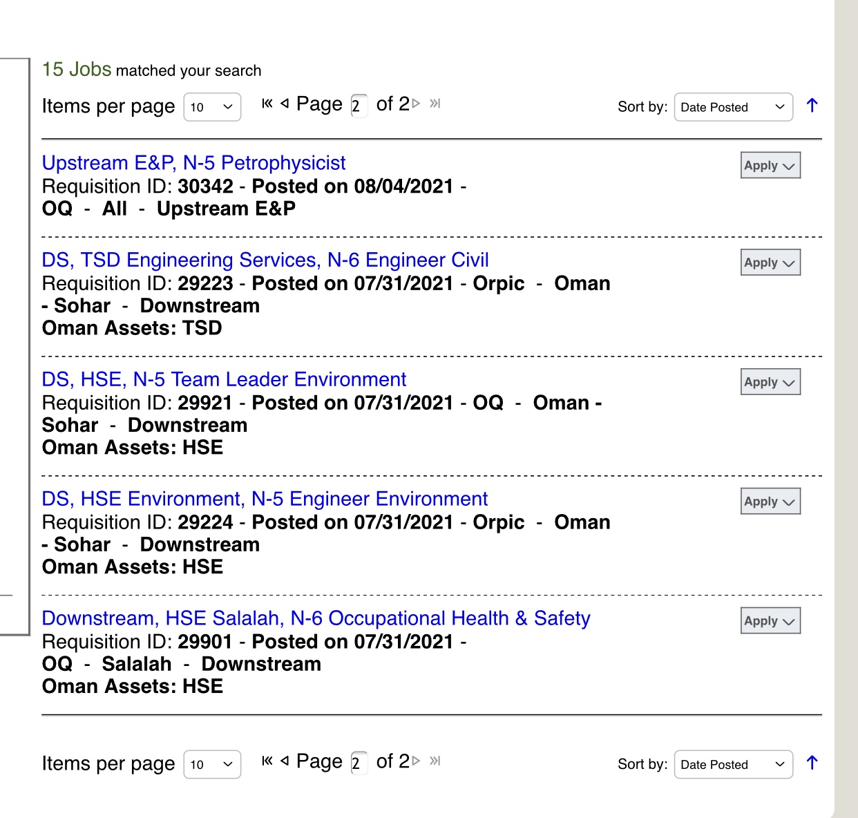 ضمن مبادرة جهاز الاستثمار العماني: “أوكيو” تعلن عن وظائف