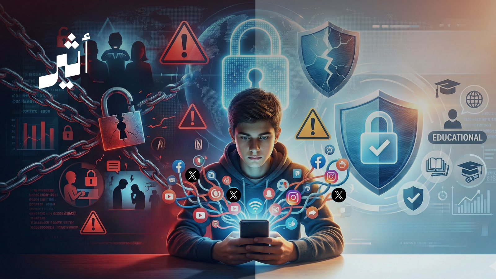 حظر أم حماية؟ العالم يعيد تنظيم استخدام القاصرين لوسائل التواصل الاجتماعي