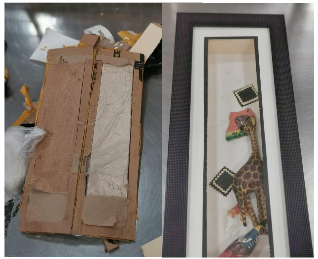 مُخدرات مُخبأة مع هدايا