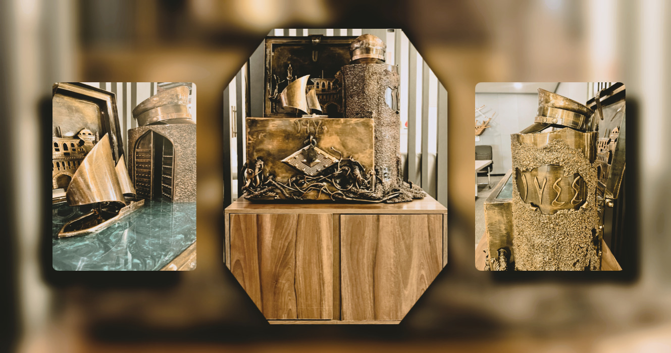 بالصور: “أعز الرجال وأنقاهم” منحوتة فنية فريدة من نوعها