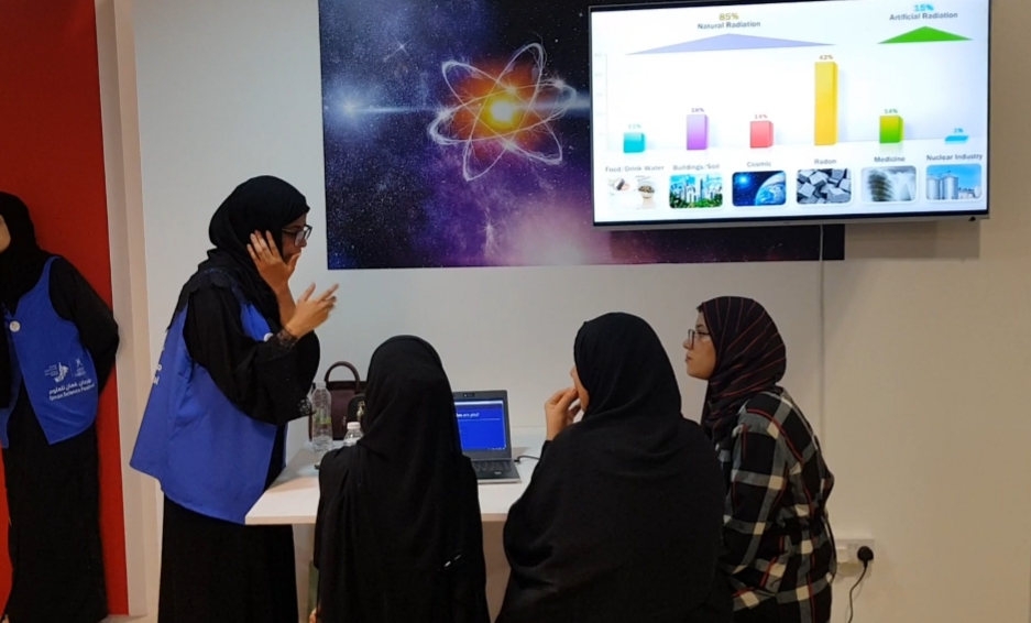 طلابنا يعرضون مشاريع ابتكارية في مهرجان عمان للعلوم 2019