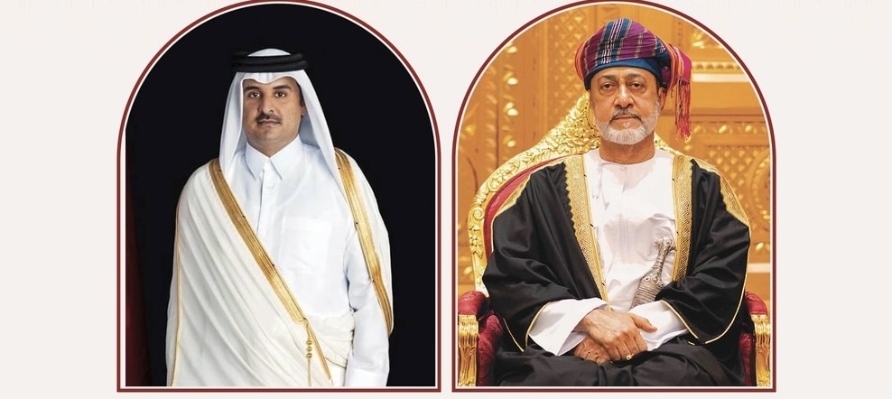 جلالة السلطان يعزي أمير قطر