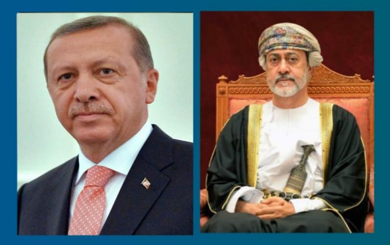 جلالة السلطان يعزي أردوغان