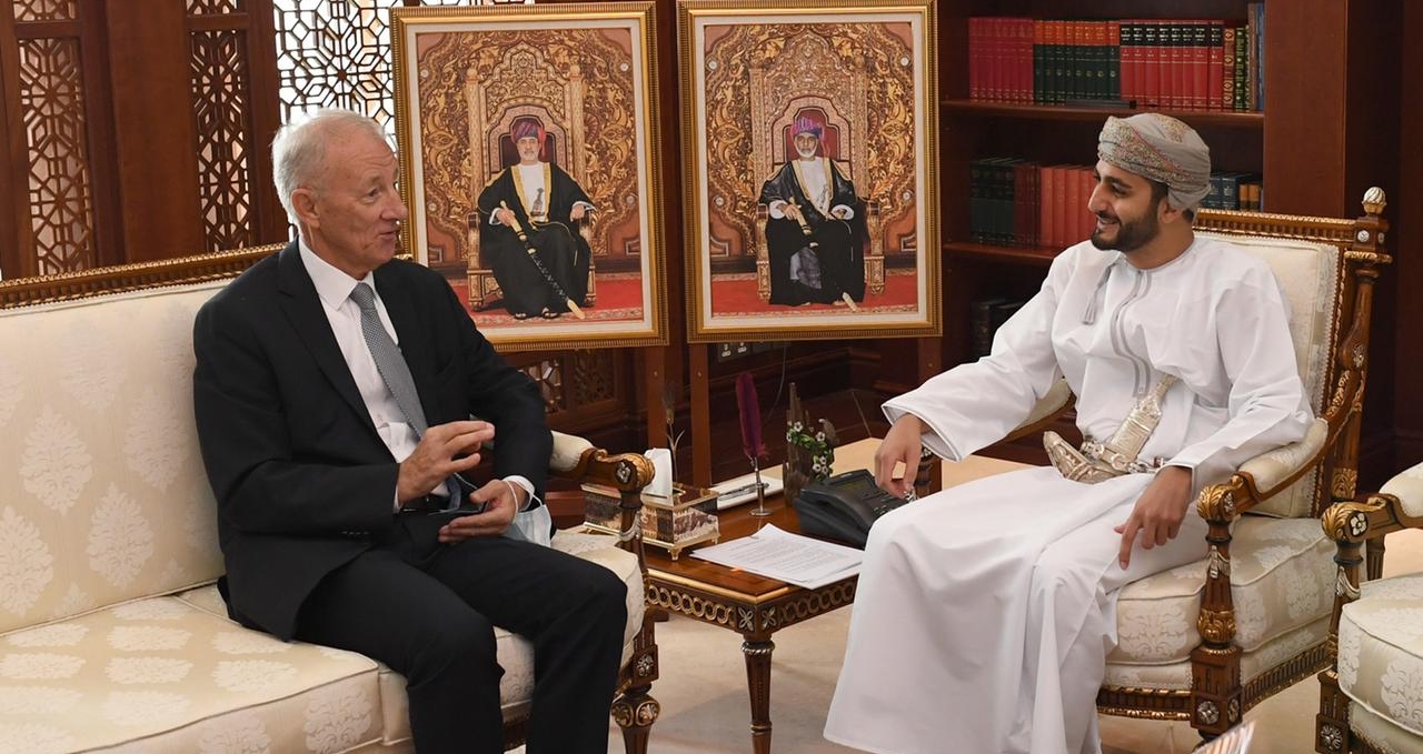 سمو السيد ذي يزن يستقبل سفير المجر