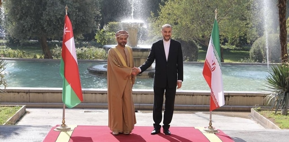 تأكيد عماني إيراني على حق الشعب الفلسطيني في تقرير المصير