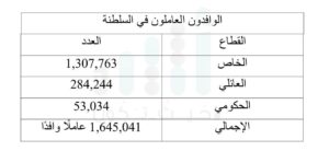 بانخفاض ملحوظ: إحصائية جديدة تكشف عدد العاملين الوافدين في القطاع الحكومي