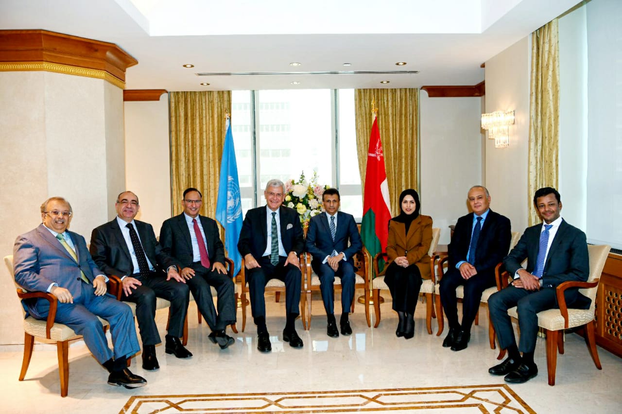 رئيس جمعية الأمم المتحدة: قيادة السلطان هيثم تتسم بالحكمة والواقعية