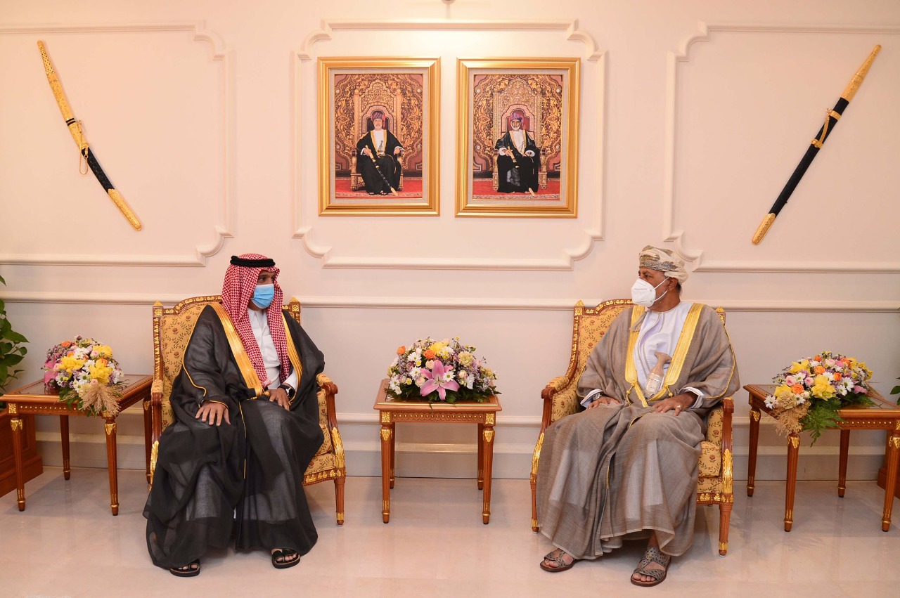 سمو السيد شهاب يستقبل السفير السعودي