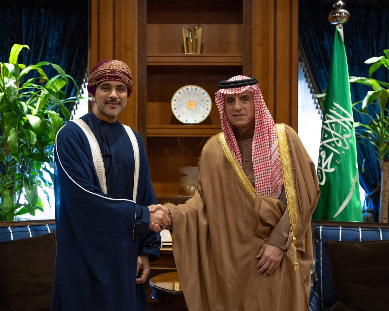 انتهاء فترة عمل سفيرنا في السعودية